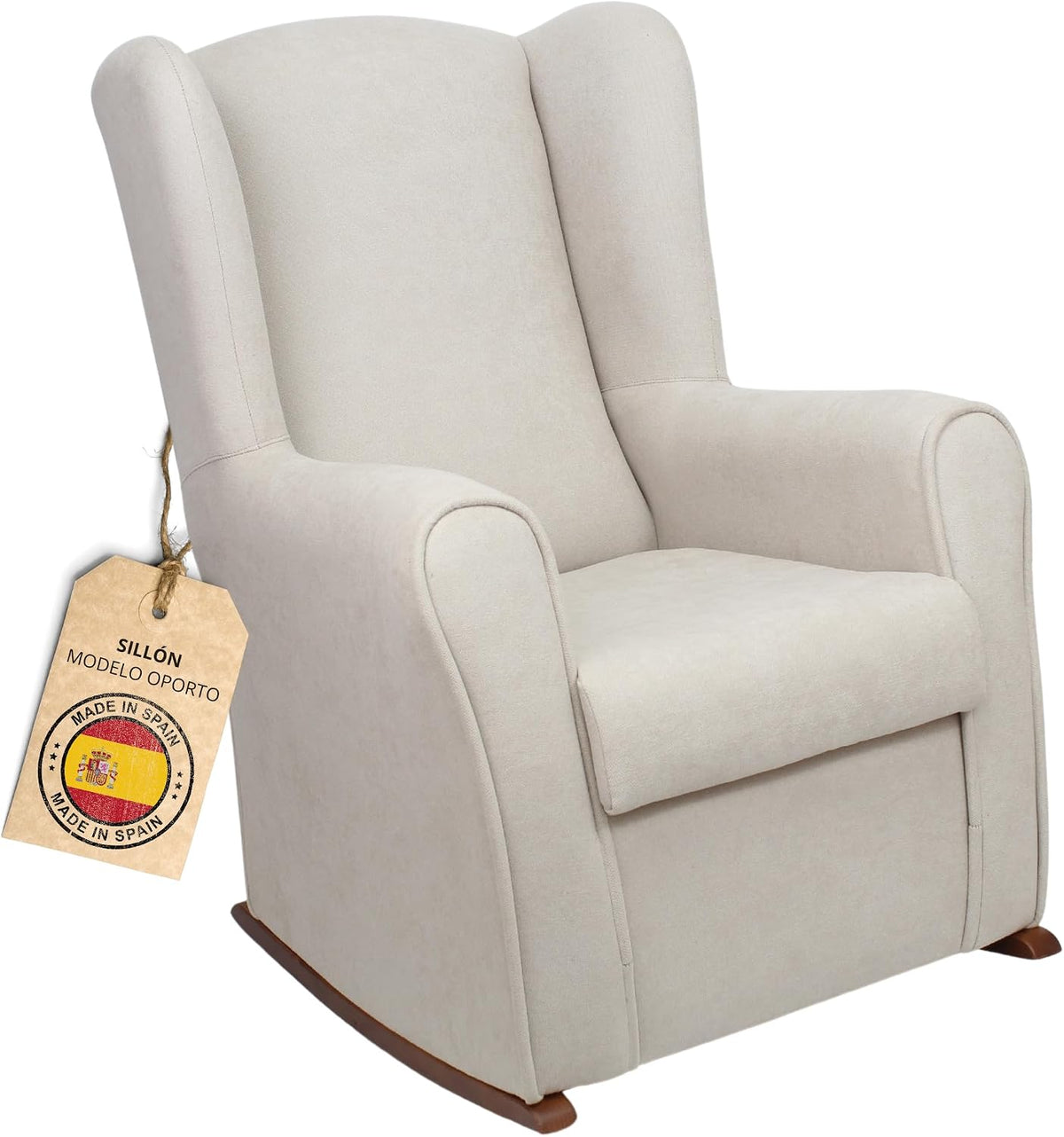 Cadeira de baloiço, HOME DESIGN & CONFORT, tecido, Multicolor, para uso diário