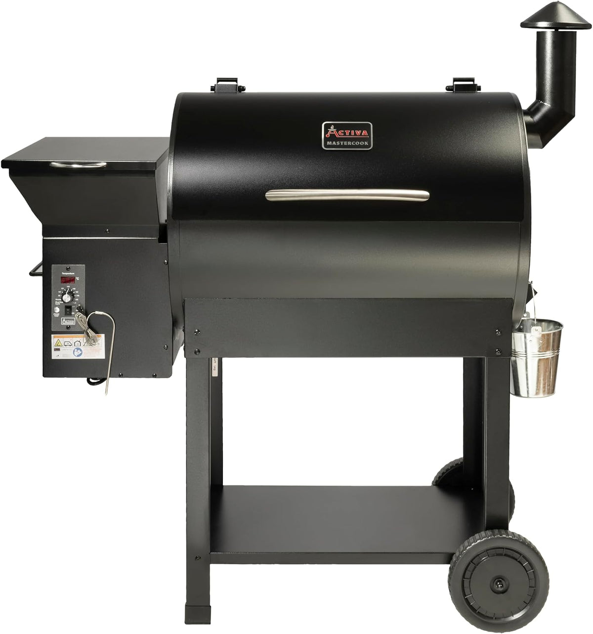 Defumador, ACTIVA, Smoker, aço inoxidável, aço, Prateado, para utilização no exterior
