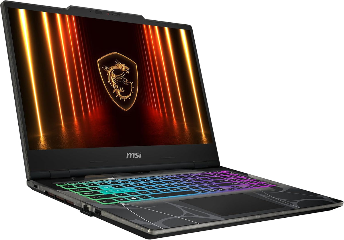 Computador portátil, MSI, Cyborg, 15,6 ', 100 W, com controlo por aplicação, alumínio, Preto, para uso diário