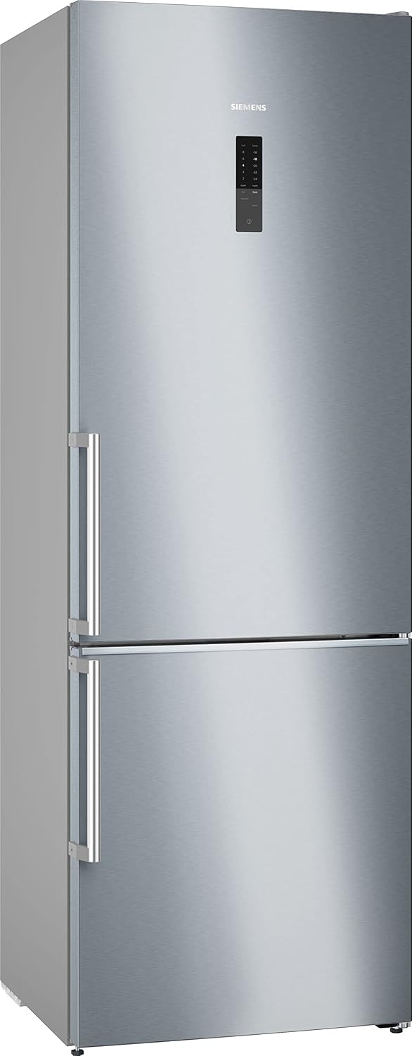 Siemens, Frigorífico combinado, KG49NAIBT, 70 cm, 311 L, 129 L, 203 × 70 cm, com iluminação LED, aço inoxidável, aço, Mehrfarbig, para uso diário