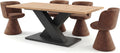 Mesa de jantar, Newroom, Esstisch, 90 cm, 150 × 76 × 90 cm, madeira, vidro, Antracite, para uso diário