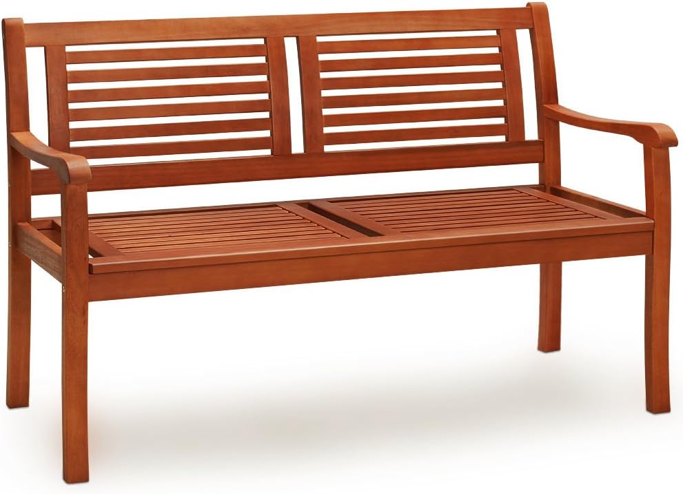 Banco, CASARIA, 120 × 56 cm, 160 kg, 120 cm, 60 cm, 45 cm, 2 pessoas, madeira, Natural, para uso diário