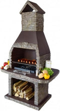 Grelhador a carvão, Generisch, C35/45, 40 cm, 75 cm, 61 × 40 cm, 120 × 202 × 75 cm, aço inoxidável, aço, Prateado, para utilização no exterior