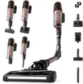 Aspirador vertical, Rowenta, 5,9 kg, com iluminação LED, com prateleiras, Bordô, para uso diário