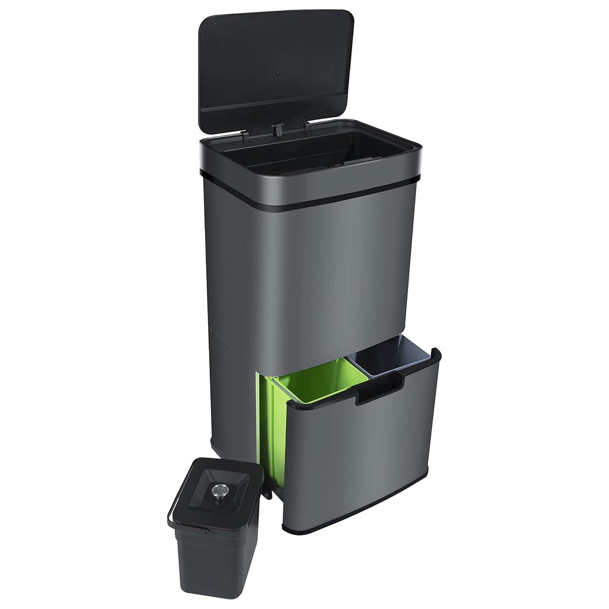 Equipamento elétrico, Ribelli, Edelstahl, 82,5 cm, 42 × 31,5 × 82,5 cm, com rodas, aço inoxidável, aço, Cinzento, para uso diário
