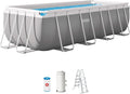 Piscina com estrutura metálica, Intex, 1.22M, 58.1 L, 52.1 W, 8,418 l, 2006 l/h, 10,874 kg, Mehrfarbig, para utilização no exterior