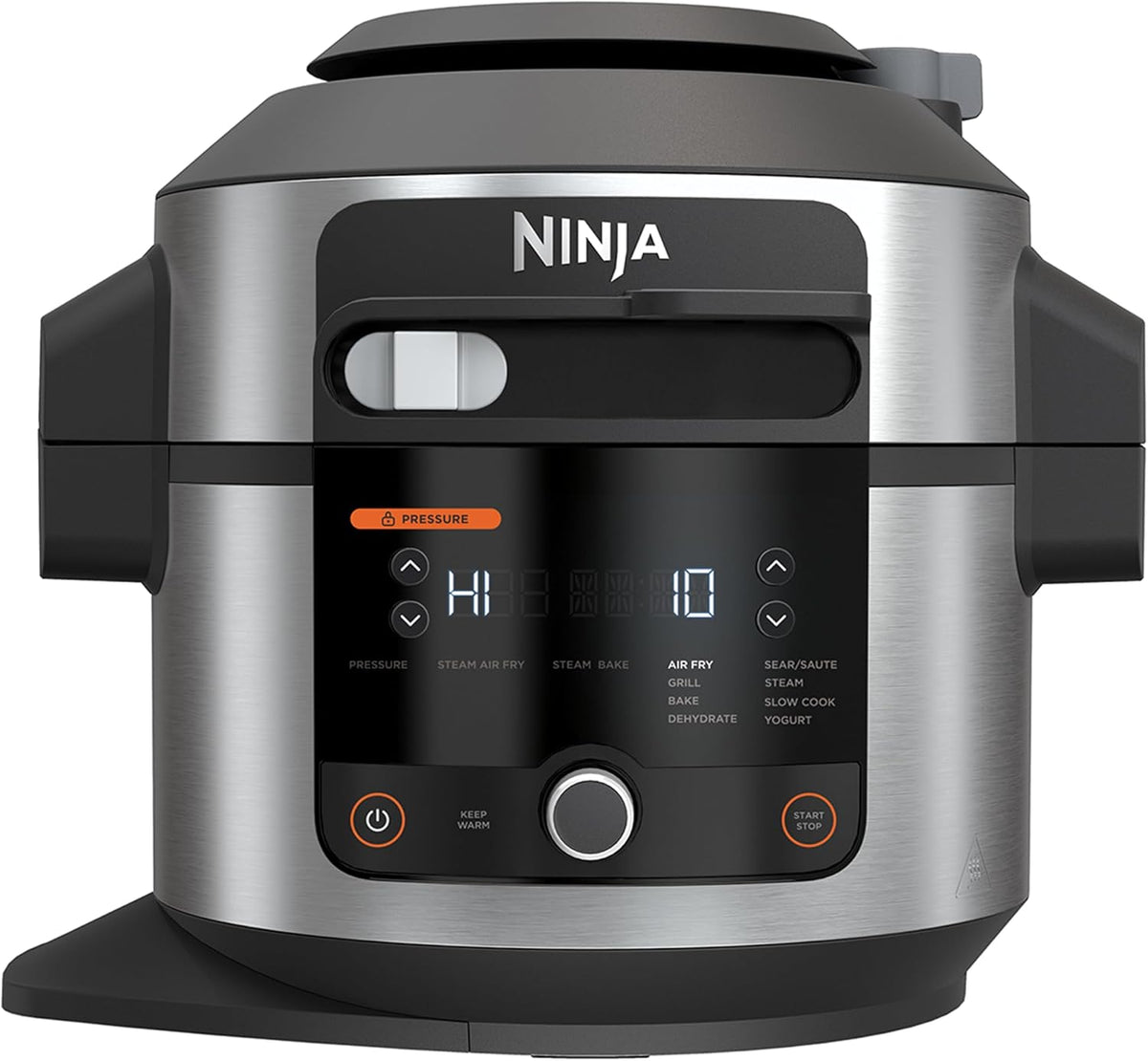 Panela elétrica multifunções, Ninja, Foodi, 6L, 3,7L, 10,7kg, aço inoxidável, aço, Mehrfarbig, para a cozinha