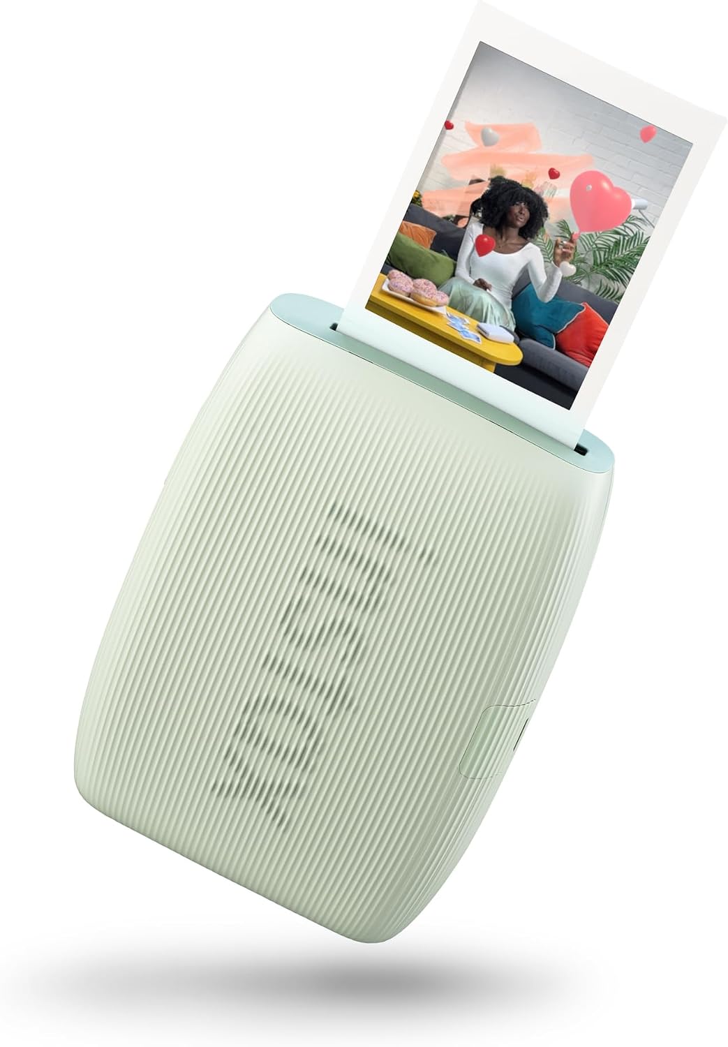 Artigo para casa, instax, com iluminação LED, plástico, Verde, para uso diário