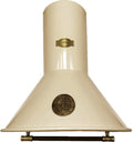 Exaustor, Kaiser, 60 cm, 3 velocidades, com temporizador, com iluminação LED, aço inoxidável, aço, Preto / Dourado, para uso diário