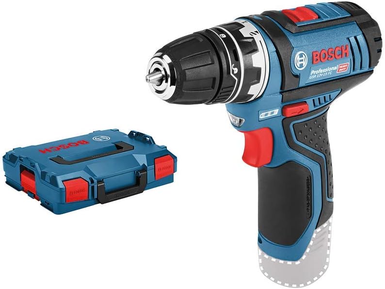 Berbequim aparafusador, Bosch Professional, 12V, 2 L, com bateria, sem bateria, com carregador, Mehrfarbig, para trabalhos de manutenção