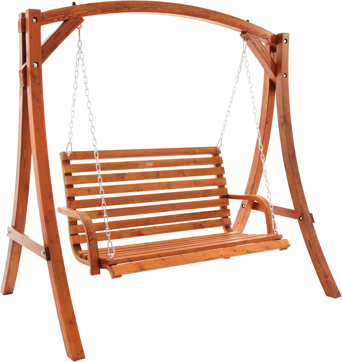Baloiço de jardim, di volio, Hollywoodschaukel, 200 kg, madeira, Natural, para utilização no exterior