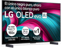 LG, Televisor, OLED42C54LA, 40 W, 60 W, 20 W, com iluminação LED, Preto, para a sala