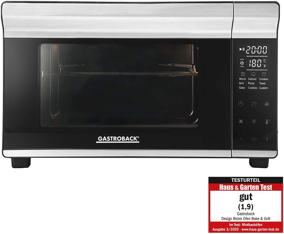 Forno elétrico, GASTROBACK, Design, 26 L, 30 cm, Mehrfarbig, para a cozinha