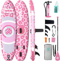 Prancha de paddle insuflável, niphean, Stand, 8kg, 180kg, 305 × 83 × 15cm, resistente à água, regulável, Mehrfarbig, para uso diário