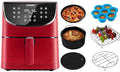 Fritadeira de ar quente, Cosori, 5.5 L, 4,4 kg, aço inoxidável, aço, Prateado, para a cozinha