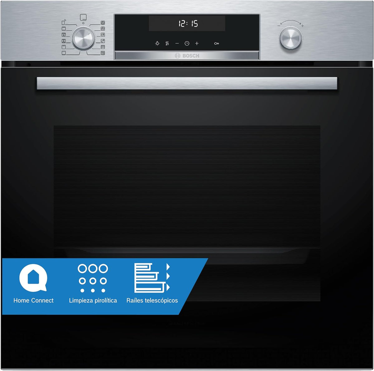 Bosch, Forno de encastre, HBG578ES7, Classe d, Preto, para a cozinha