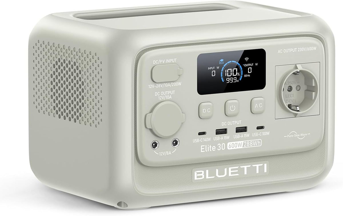 Gerador elétrico, BLUETTI, 4,3 kg, 600 W, 1500 W, 4,5 W, 5 W, 8 W, plástico, Verde, para trabalhos de manutenção