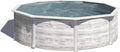 Piscina desmontável, Gre, KIT300N, 120 cm, 300 × 120 cm, aço, Cinzento / Bege, para jardim e exterior