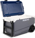 Frigorífico, Igloo, 85 L, 65,1 kg, com rodas, Cinzento, para uso diário