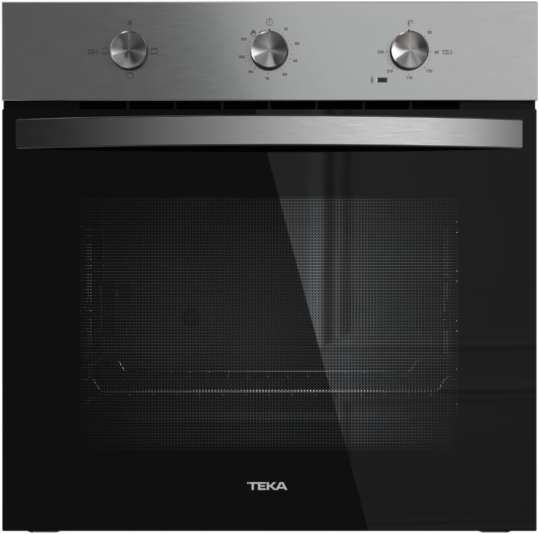 Forno de encastre, Teka, 60 cm, 77 L, com controlo por aplicação, vidro, Multicolor, para a cozinha