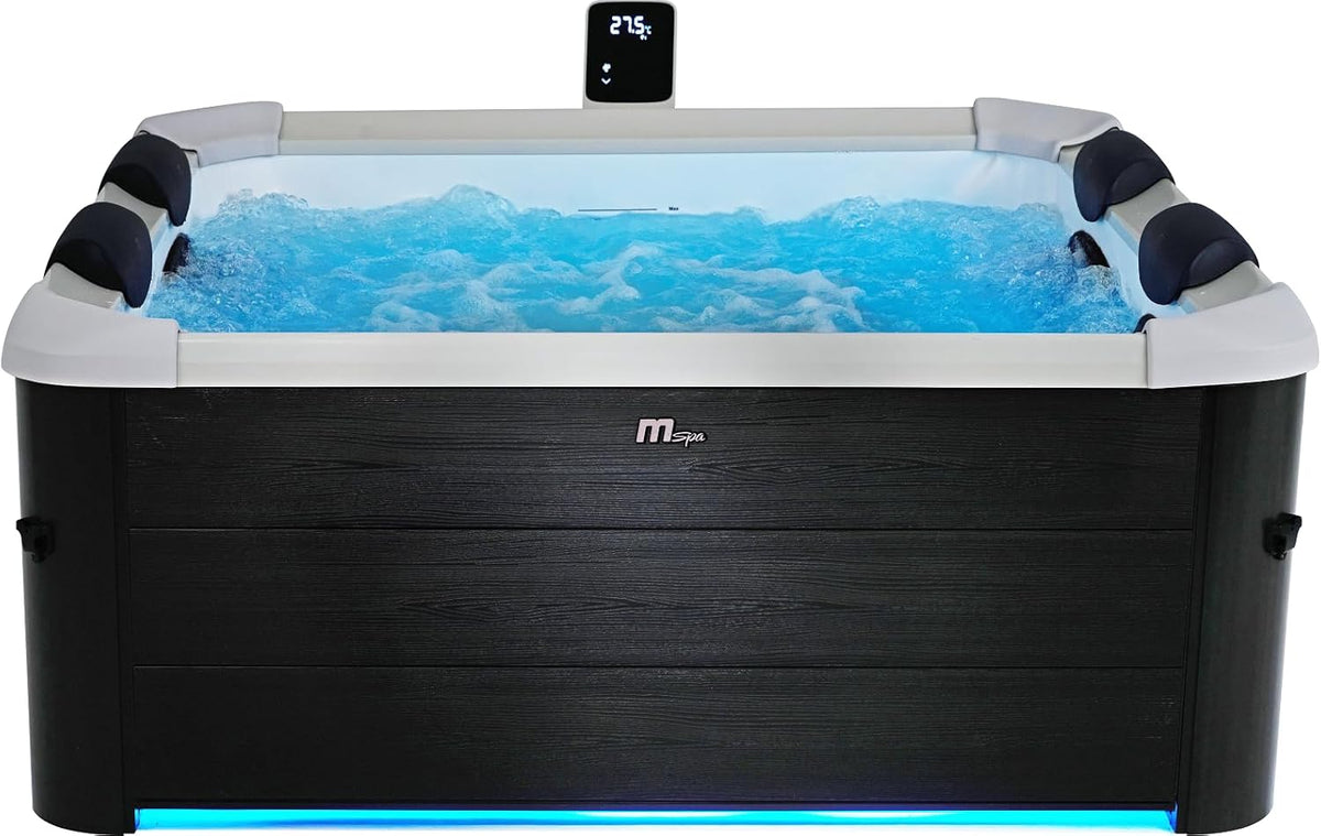 Banheira de hidromassagem, MSpa, Oslo, 720 W, 1100 W, 2200 W, 850 l, com controlo por aplicação, Mehrfarbig, para uso diário