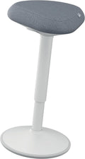 Banco de escritório, Leitz, Ergo, 82 cm, 110kg, 9 cm, 38 cm, 61 g, altura regulável, regulável, HellCinzento, para uso diário