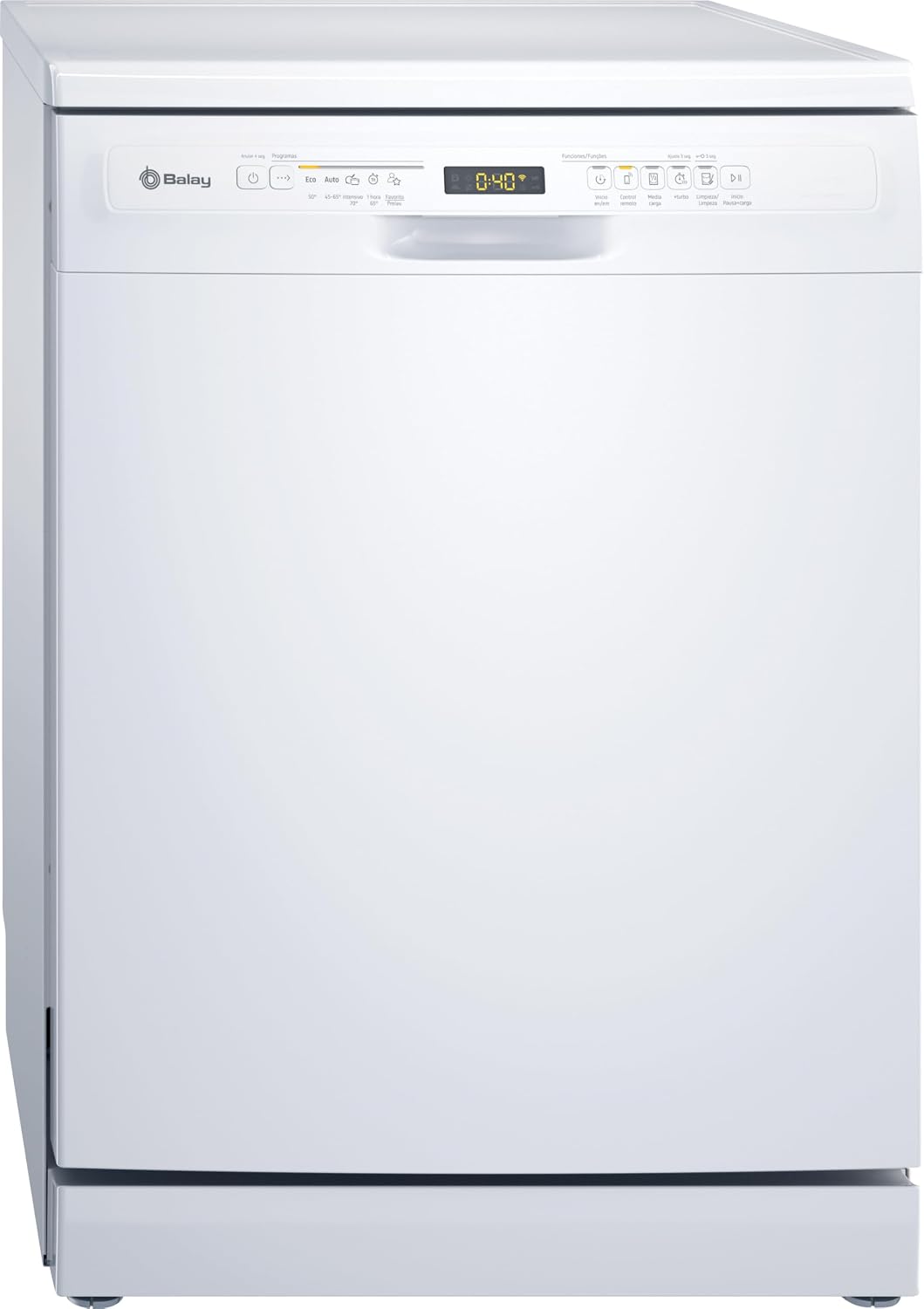 Máquina de lavar loiça, Balay, 3VS5031BP, 60 cm, 84.5 cm, 43,8 kg, Branco, para uso diário