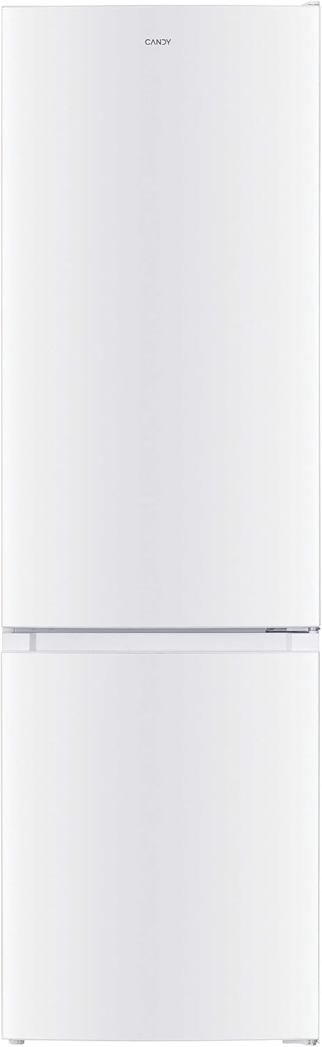 Frigorífico combinado, CANDY, ZCCH1SEW518, 262 L, 180 cm, 55 × 180 cm, com iluminação LED, com gavetas, com prateleiras, vidro, Branco