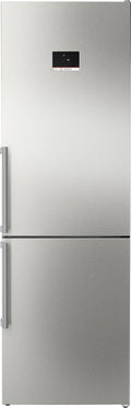 Frigorífico combinado, Bosch Electroménager, KGN367ICT, 321 L, com iluminação LED, com gavetas, aço inoxidável, aço, Prateado, para uso diário