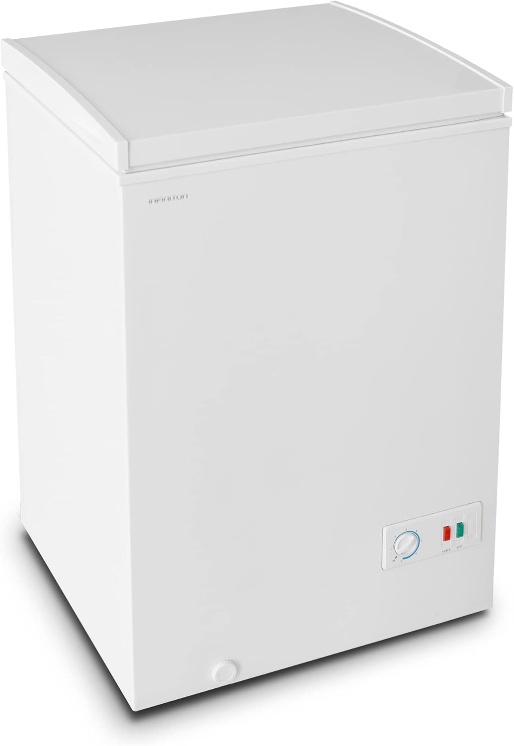 Arca congeladora, INFINITON ELECTRONICS, CH-A98B, 95 L, classe energética F, Branco, para uso diário