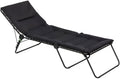 Espreguiçadeira, Lafuma, Mobilier, 201 cm, 16,5 cm, 7,55 kg, 140 kg, 81 × 70 × 201 cm, regulável, Antracite, para uso diário