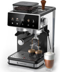 Máquina de café expresso, AMZCHEF, Siebtr, aço, Mehrfarbig, para a cozinha