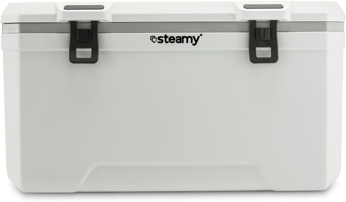 Frigorífico, Steamy, 120 L, 45 L, 50 L, 52 L, 70 L, 71,7 kg, com rodas, Branco, para uso diário