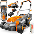 Corta-relva, MASKO, 4Ah, 33cm, 30L, 4,0 Ah, dobrável, altura regulável, regulável, aço, Mehrfarbig, para utilização no exterior