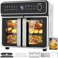 Fritadeira de ar quente, Emphsism, 23 L, 8 pessoas, 12 programas, Multicolor, para a cozinha