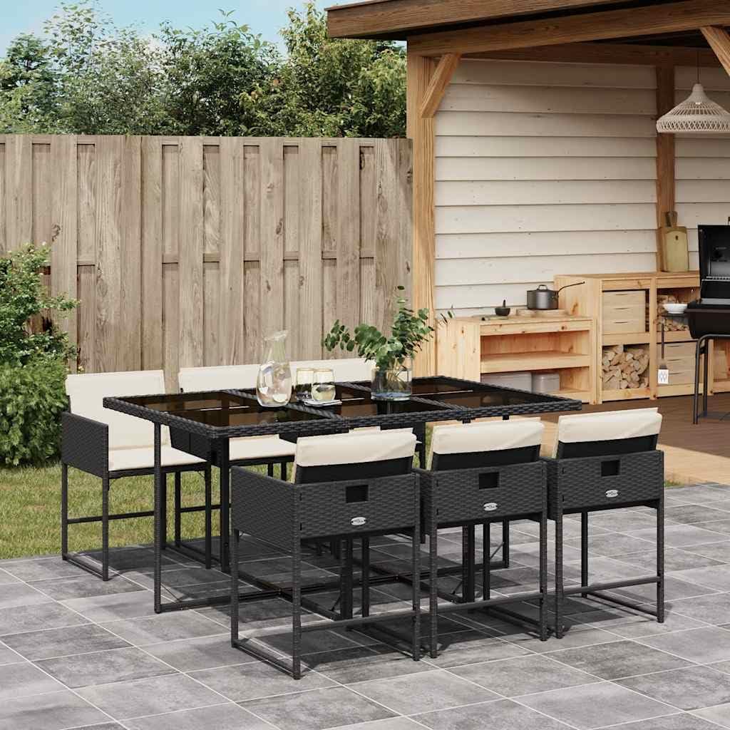 Conjunto de jardim, Emmtore, Preto, para jardim e exterior