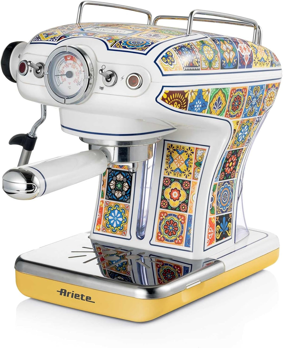 Máquina de café, Ariete, 850 W, 3,7 kg, aço inoxidável, aço, Prateado, para a cozinha