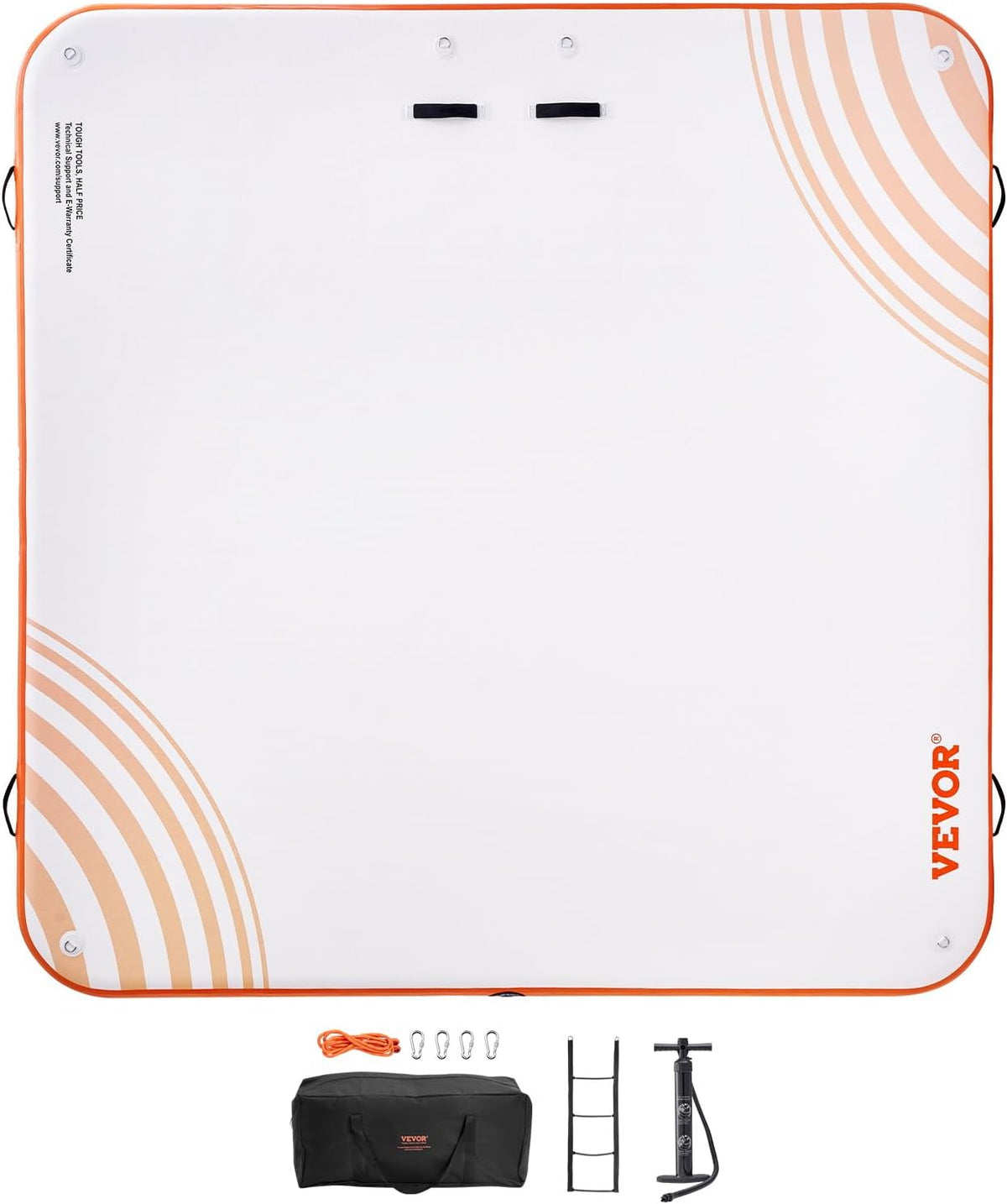 VEVOR, Artigo para casa, 2700 g, 2,13 m, 72,13 × 2,13 m, dobrável, aço inoxidável, aço, Multicolor, para uso diário