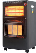 Aquecedor elétrico, TRÉBOL ADVANCE, 1,5 kW, 2,8 kW, 4,1 kW, 15 kg, 298 g, 1200 W, com rodas, Vermelho, para uso diário