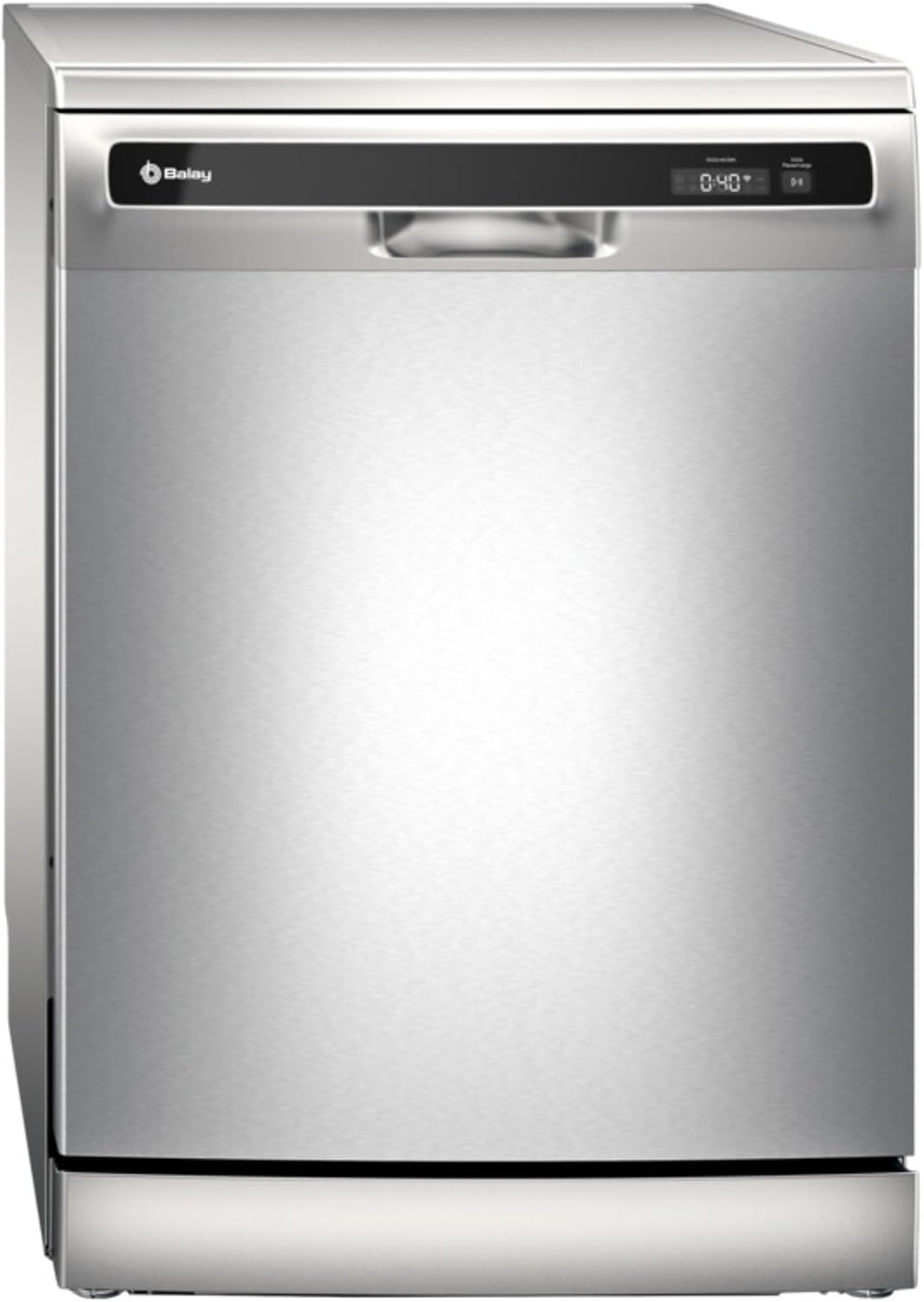 Máquina de lavar loiça, Balay, 3VS6364IA, 3 a, 46,2 kg, regulável, com iluminação LED, com prateleiras, Prateado, para uso diário