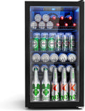 Frigorífico para bebidas, JUMMICO, 90L, altura regulável, regulável, Mehrfarbig, para uso diário