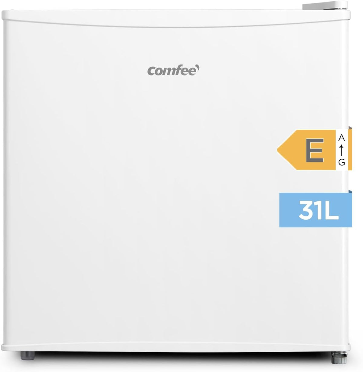 Congelador vertical, Comfee, Freistehend, 31L, 41dB, classe energética E, regulável, Branco, para uso diário