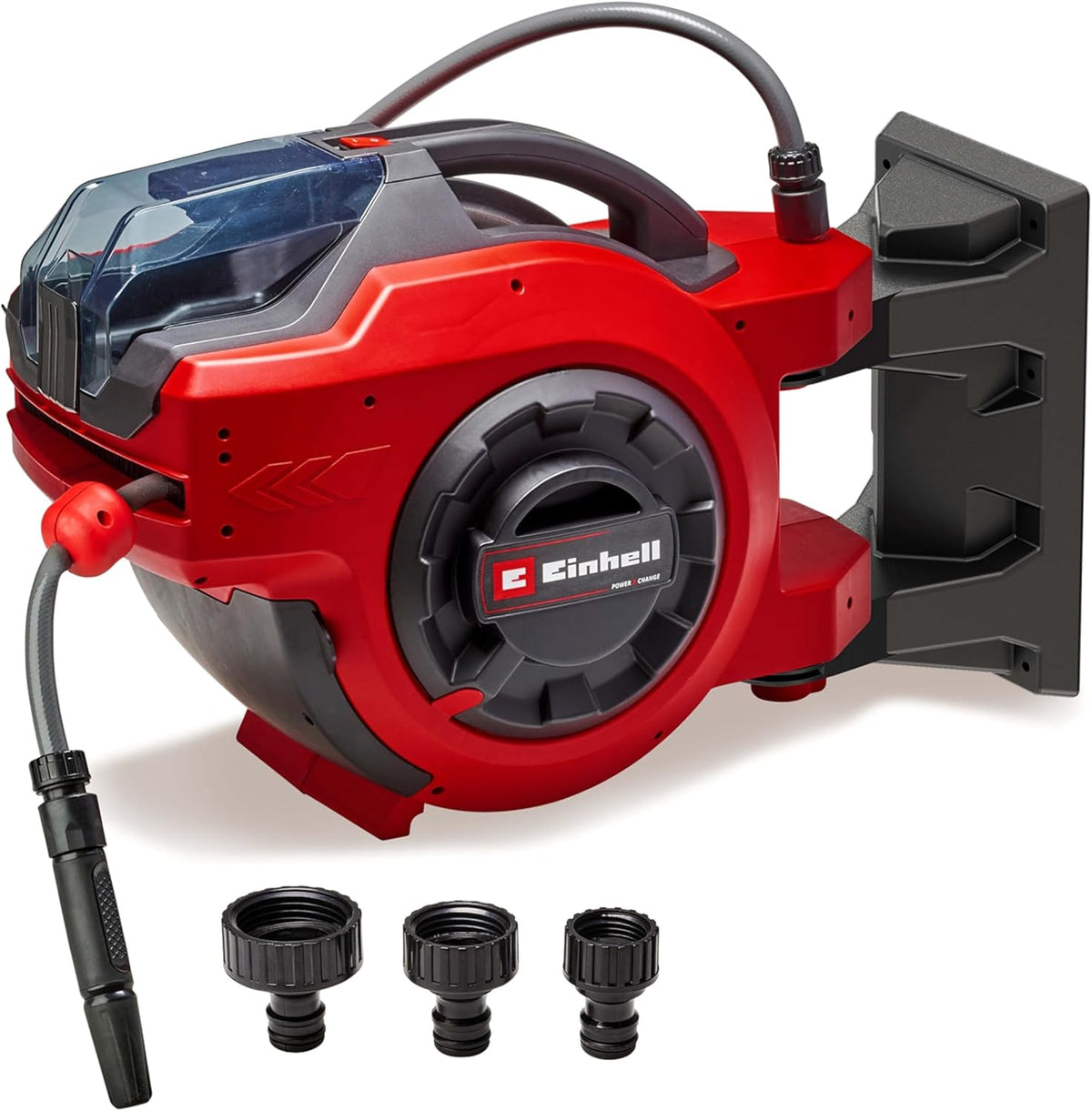 Einhell, Enrolador de mangueira, Akku-Schlauchtrommel, 18 V, sem bateria, plástico, Mehrfarbig, para uso diário