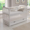 Berço, Love For Sleep, Babybett, 120 × 60 cm, madeira, Branco, para uso diário