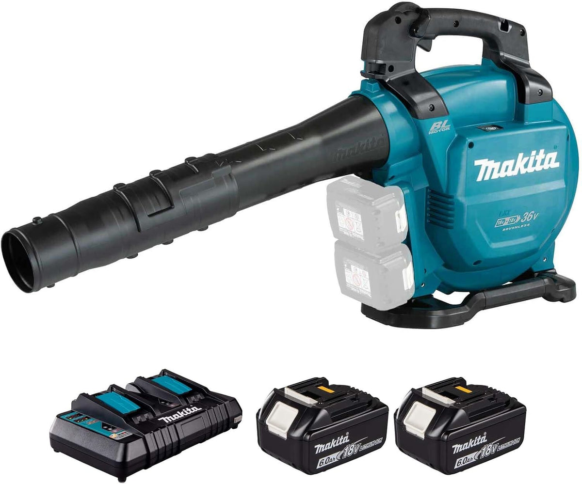 Makita, Soprador de folhas, DUB363PG2V, 36 V, com bateria, Mehrfarbig, para utilização no exterior