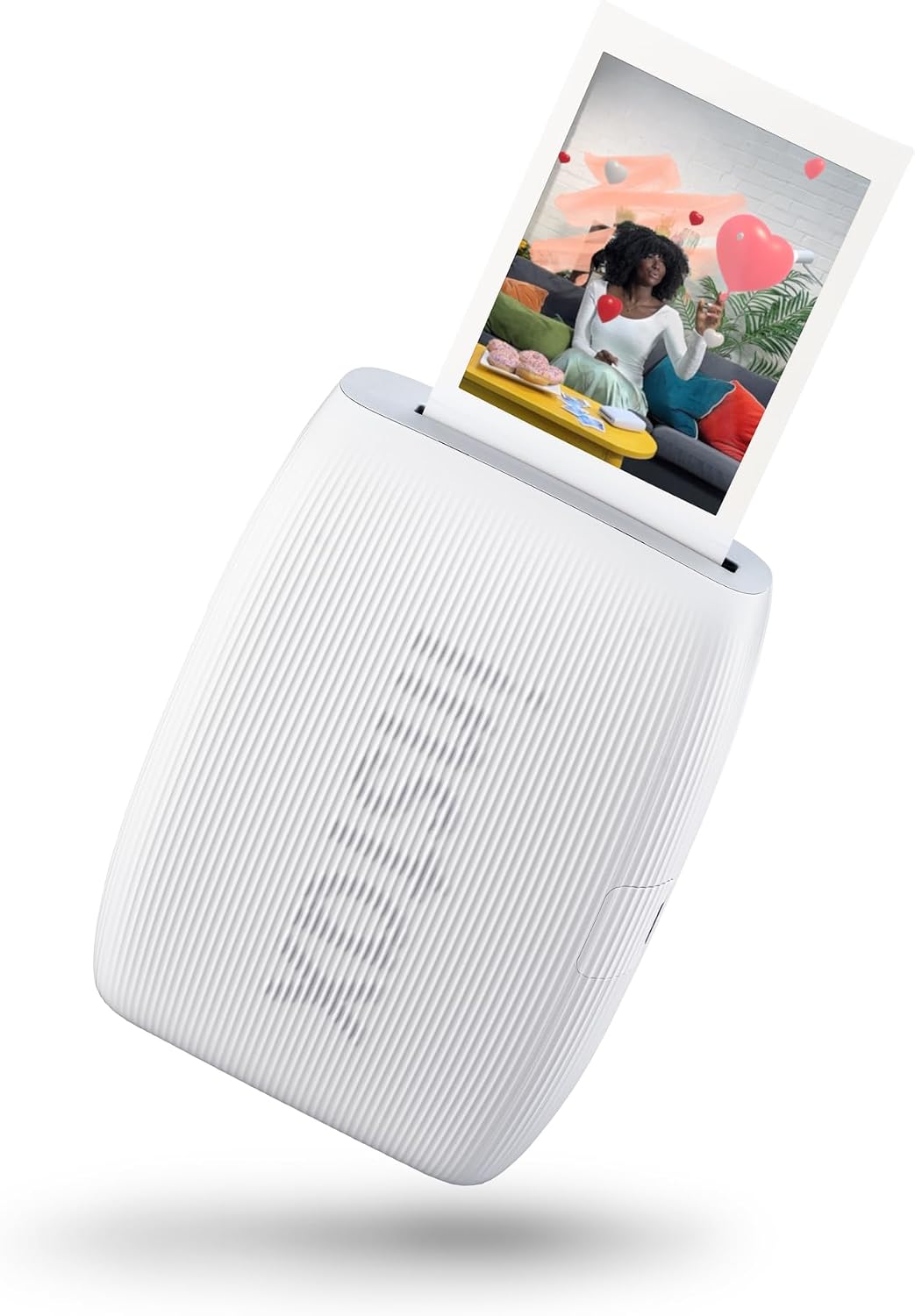 Artigo para casa, instax, com iluminação LED, plástico, Branco, para uso diário