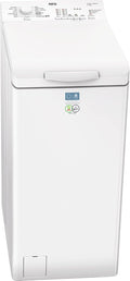 AEG, Máquina de lavar roupa, LTA5N6230E, 6 kg, 1200 rpm, aço, Branco, para uso diário