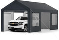 Abrigo para automóvel, COSTWAY, 3 m, 95 X 3 m, Multicolor, para a sala
