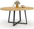Mesa de jantar, IDMarket, 150 cm, madeira, veludo, Preto, para uso diário