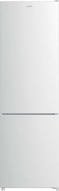 Frigorífico combinado, CANDY, CCG3L517EW, 260 L, 55 × 176 cm, com iluminação LED, com gavetas, com prateleiras, vidro, Branco, para uso diário